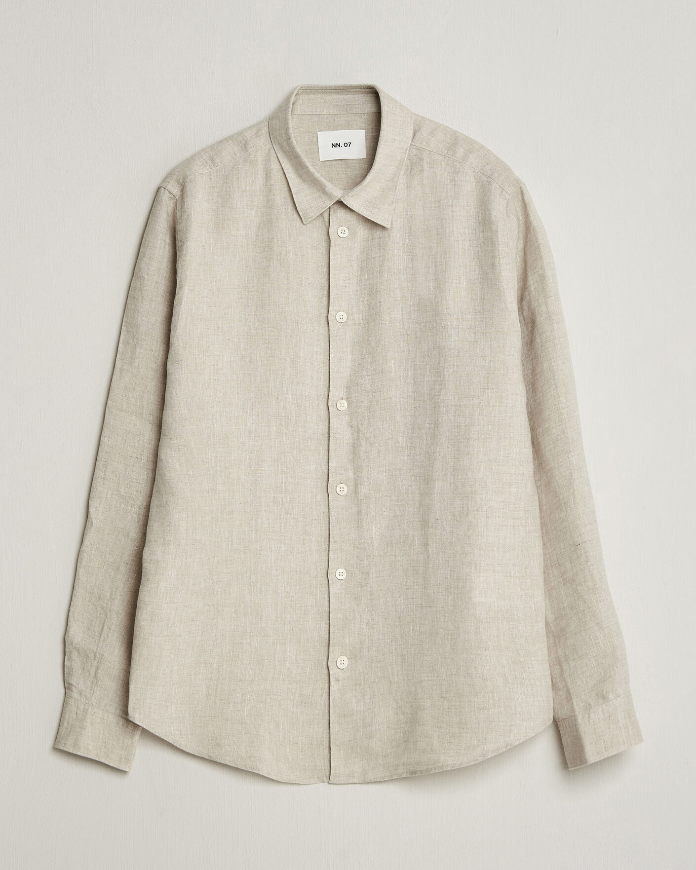 Herre | Skjorter | NN07 | Enzo Linen Shirt Oat