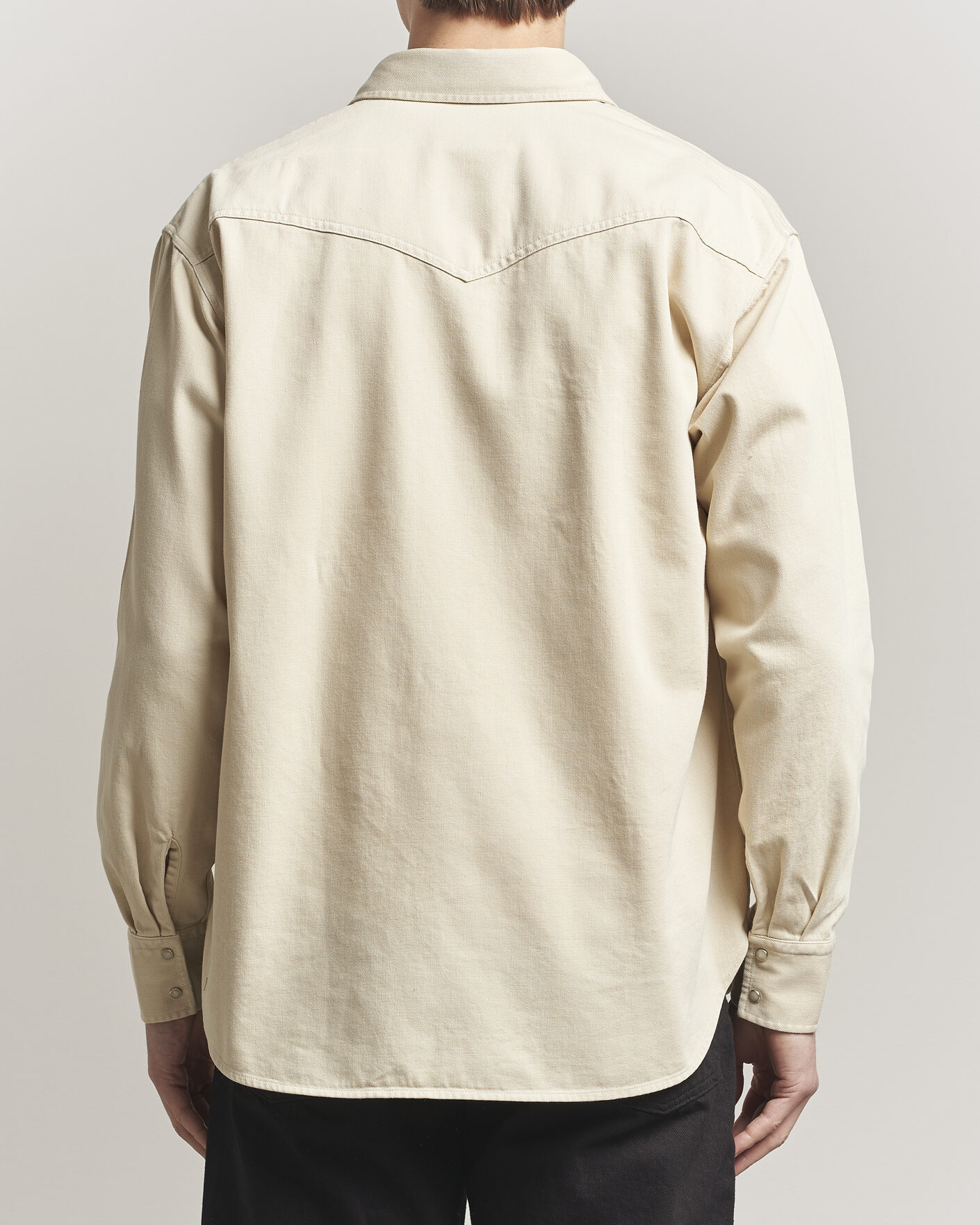 Herre | Skjorter | NN07 | Ricky Western Denim Shirt Ivory