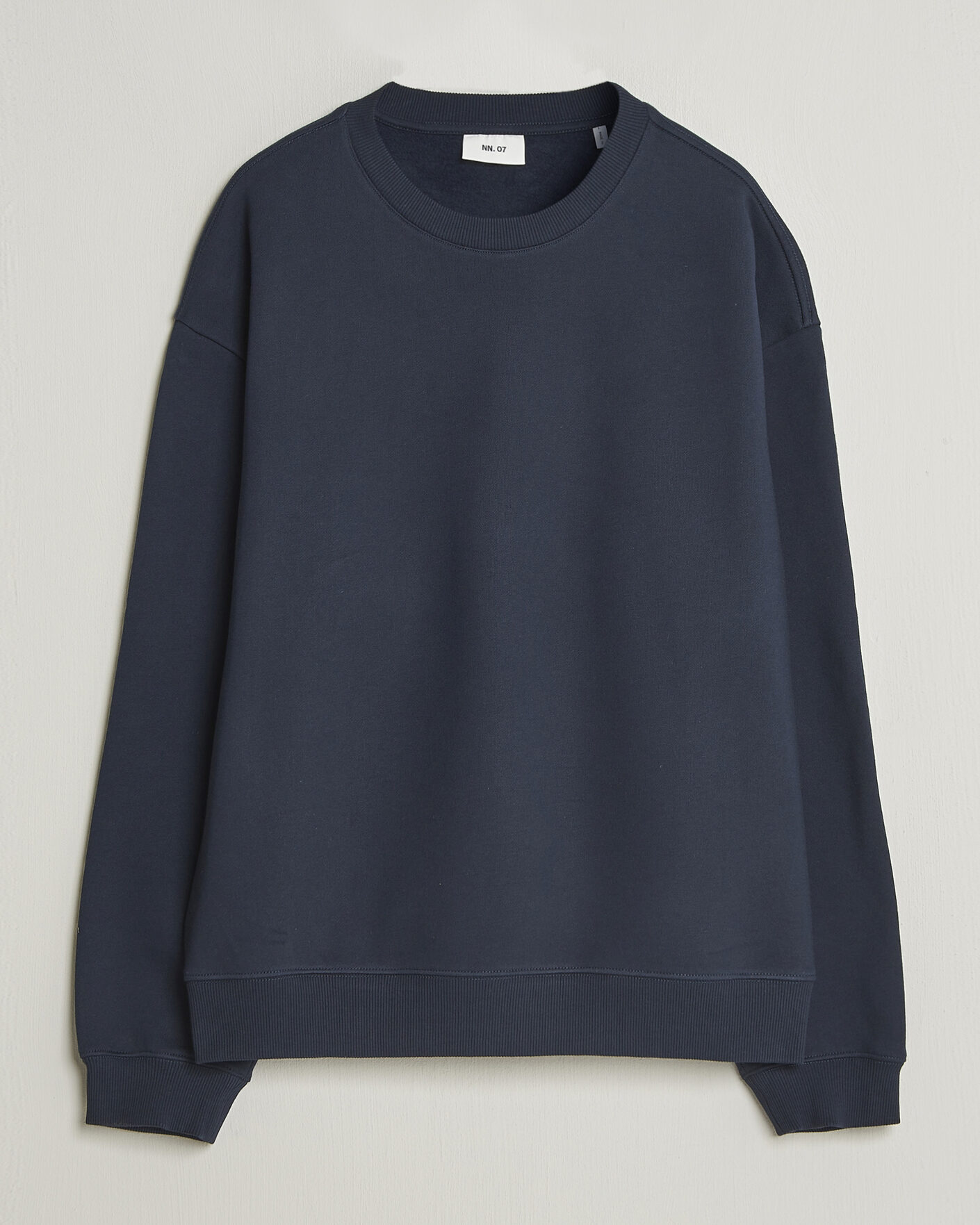 Herre | Trøjer | NN07 | David Crew Neck Sweatshirt Navy Blue