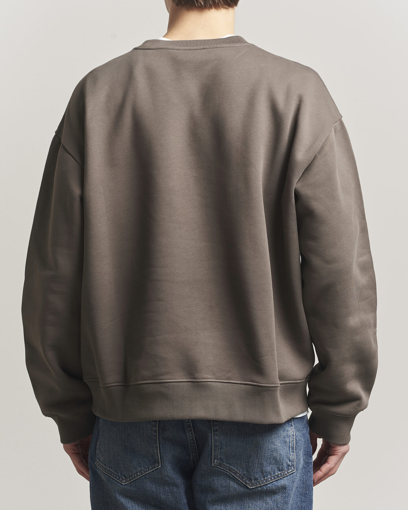 Herre | Trøjer | NN07 | David Crew Neck Sweatshirt Mable Husk
