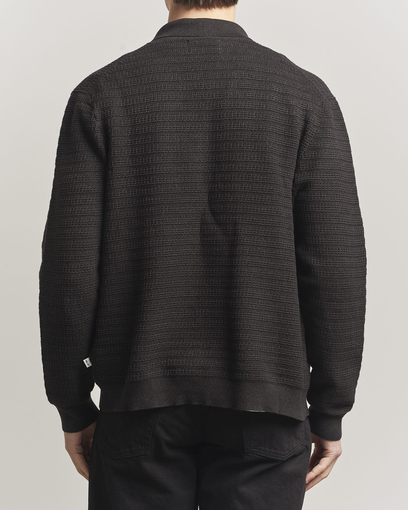 Herre | Trøjer | NN07 | Gustav Knitted Full Zip Deep Truffle
