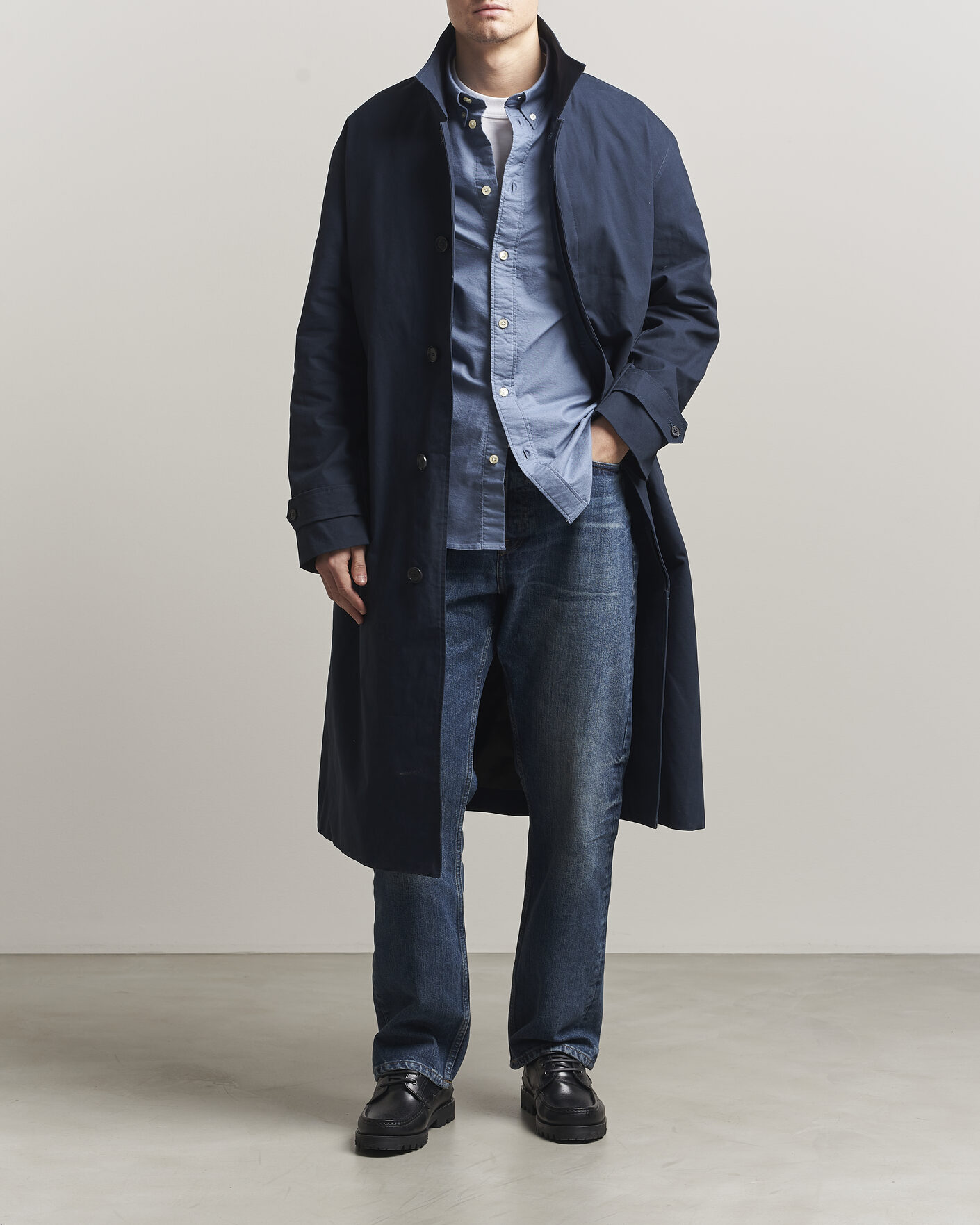 Herre | Jakker | NN07 | Gibson Coat Navy Blue