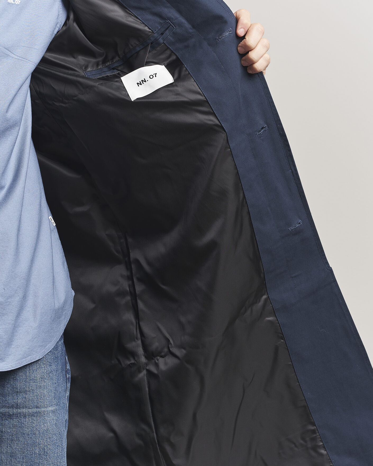 Herre | Jakker | NN07 | Gibson Coat Navy Blue