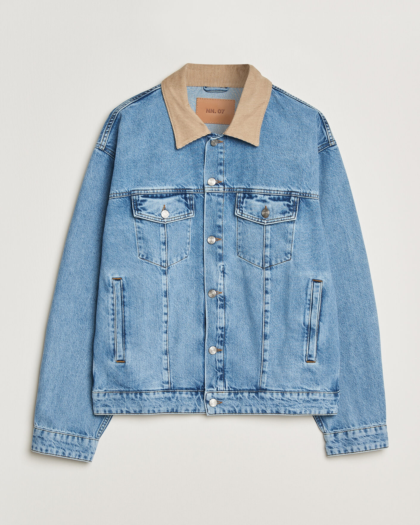 Herre | Jakker | NN07 | Roy Denim Jacket Vintage Blue