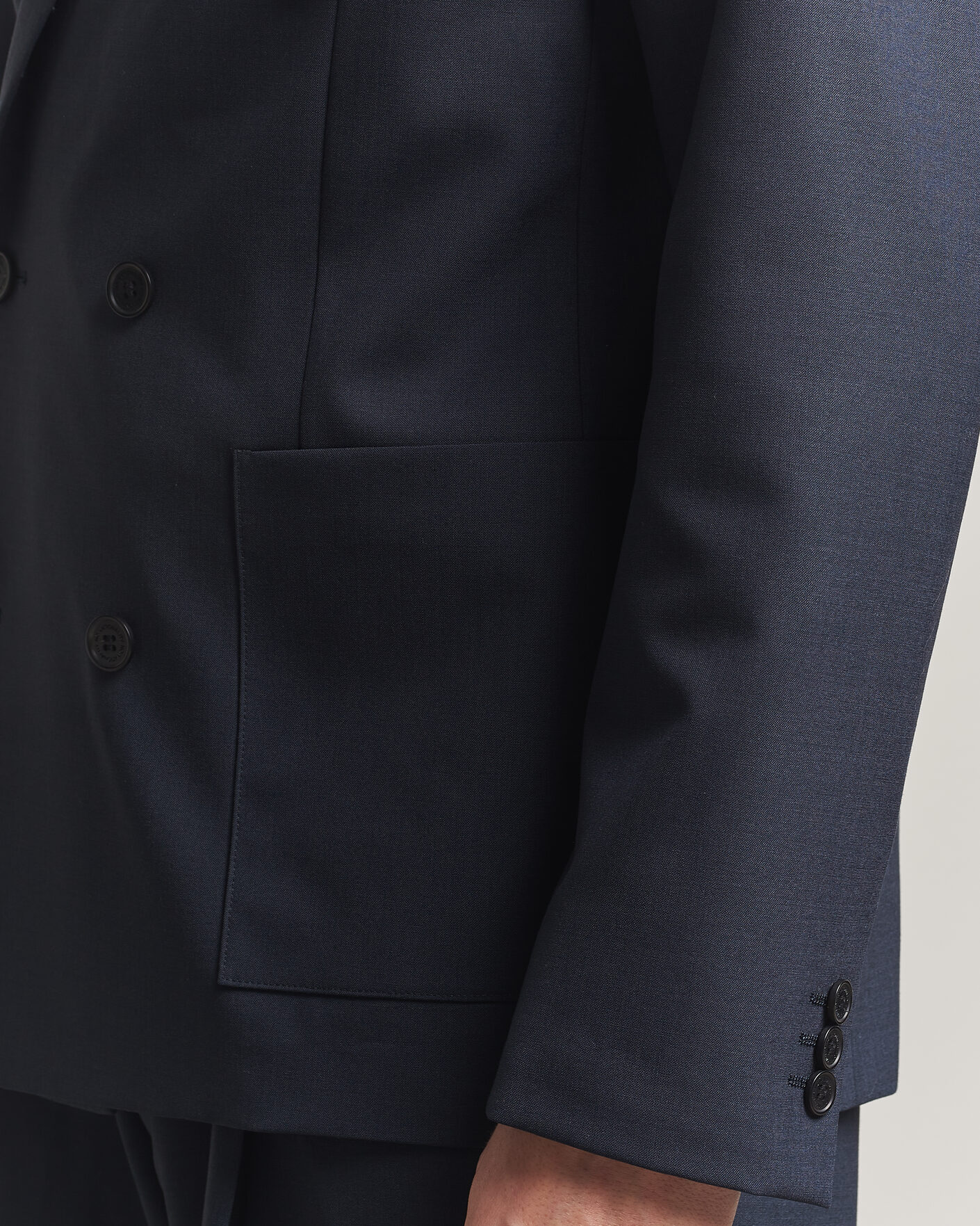 Herre | Blazere & jakker | NN07 | Jordin Summer Wool Double Breasted Blazer Deep Navy