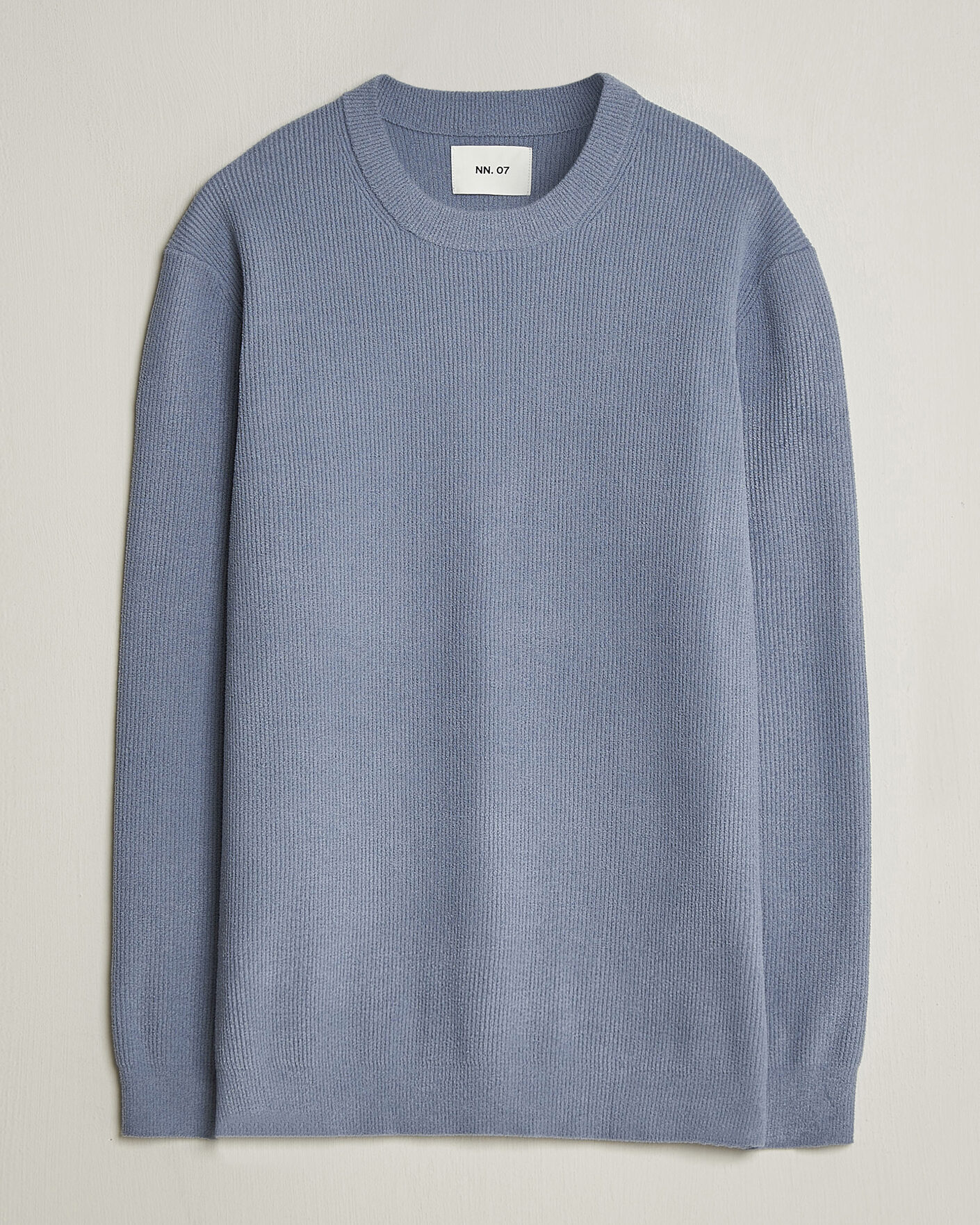 Herre | Trøjer | NN07 | Danny Knitted Sweater Stone Blue