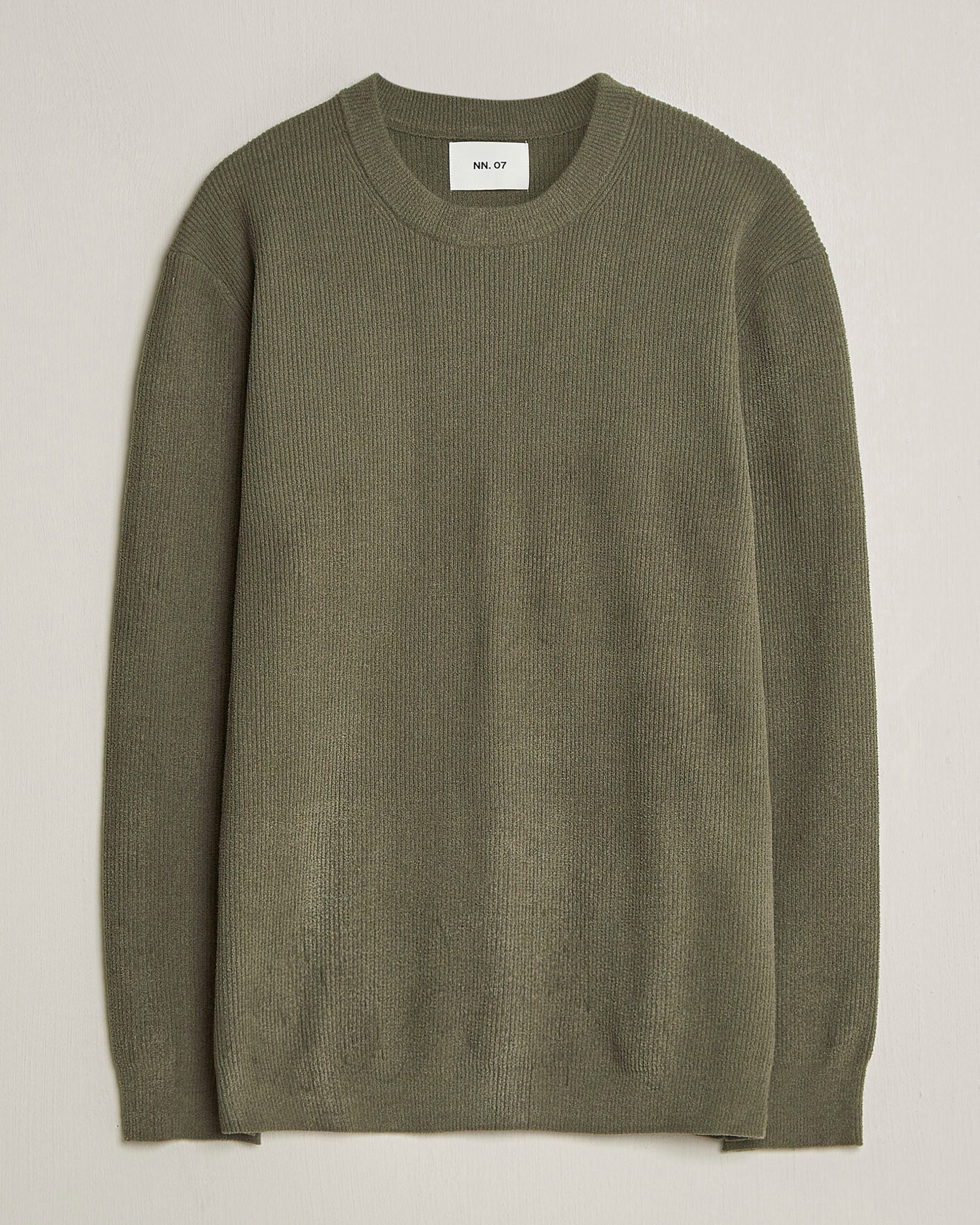 Herre | Trøjer | NN07 | Danny Knitted Sweater Capers Green
