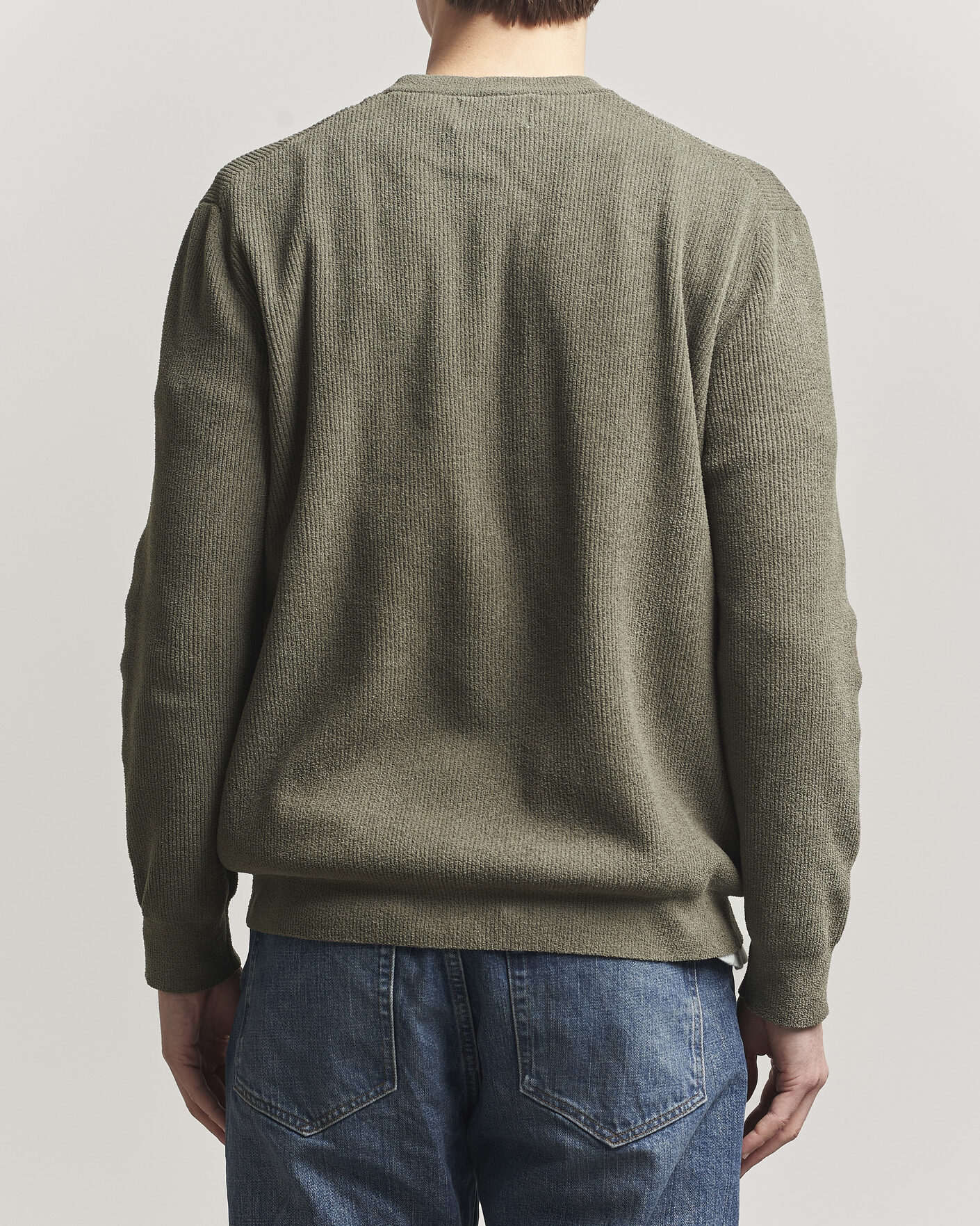 Herre | Trøjer | NN07 | Danny Knitted Sweater Capers Green