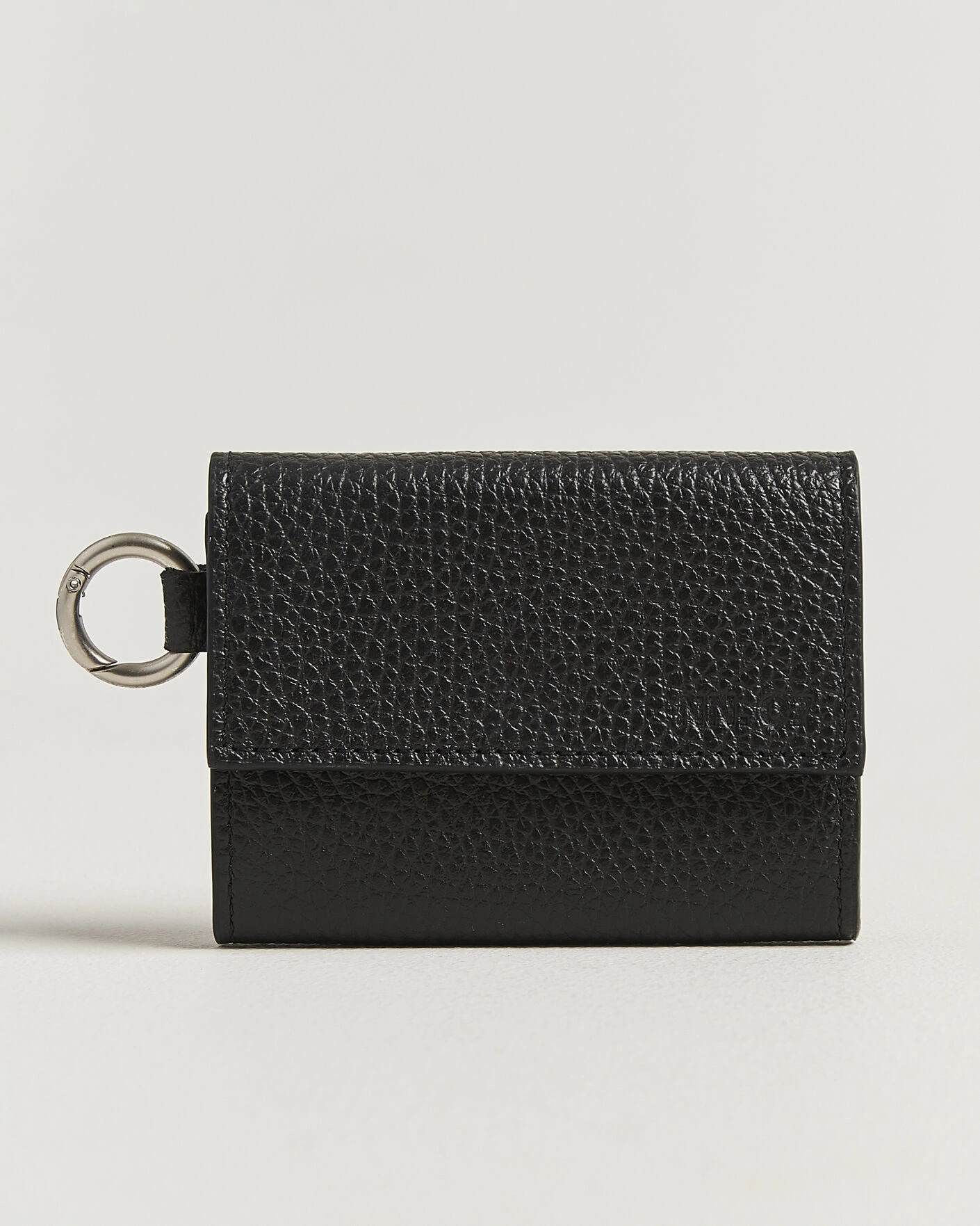 Herre | Punge | NN07 | Foldo Grained Leather Wallet Black