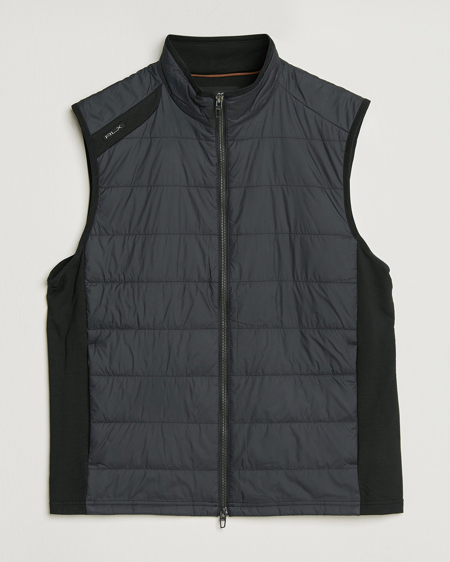 Herre | Veste | RLX Ralph Lauren | Performance Wool Vest Polo Black