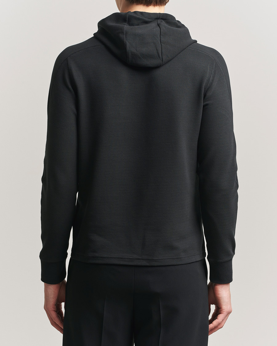 Herre | Trøjer | RLX Ralph Lauren | Tech Waffle Hoodie Polo Black