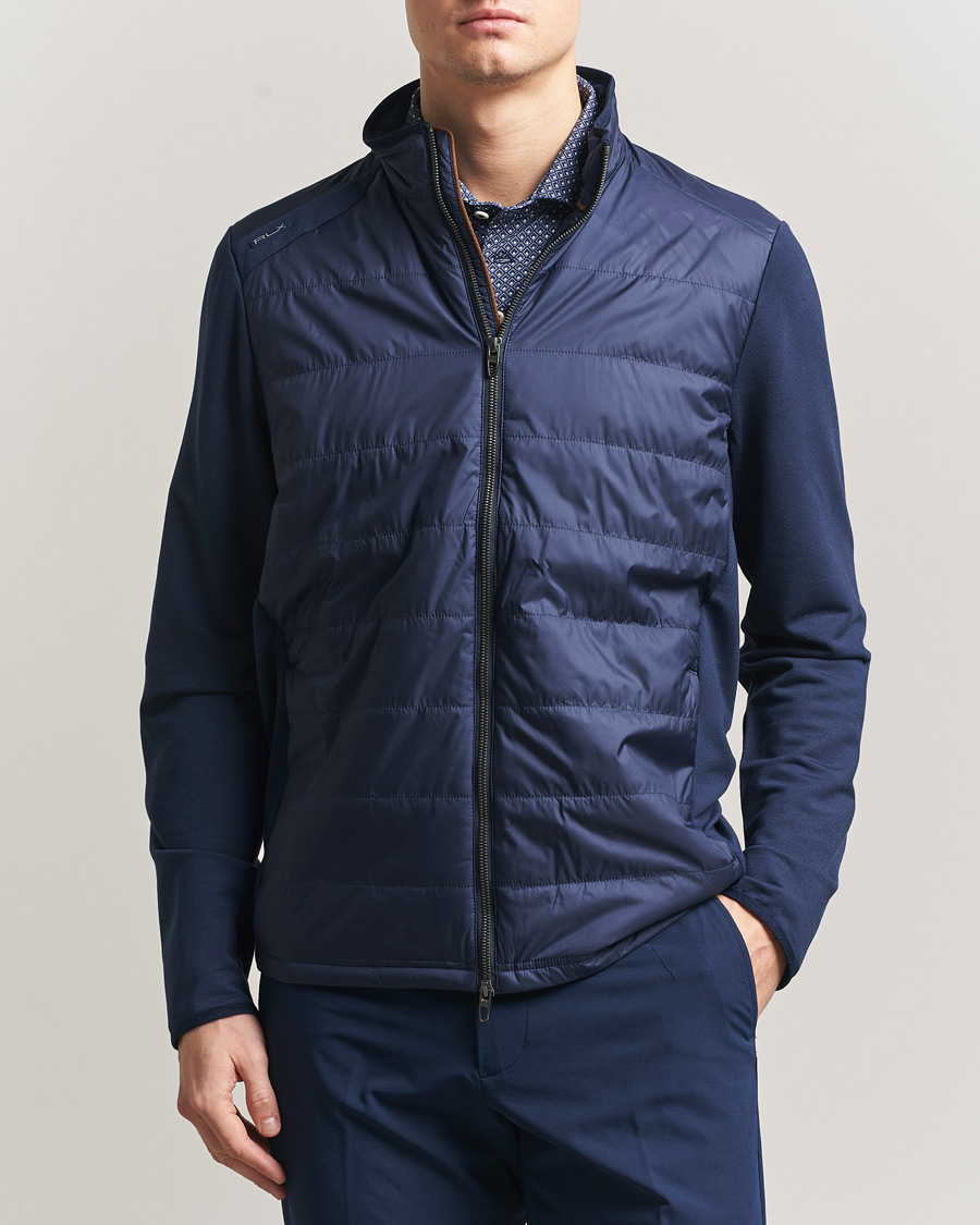 Herre | Jakker | RLX Ralph Lauren | Performance Wool Full Zip Refined Navy