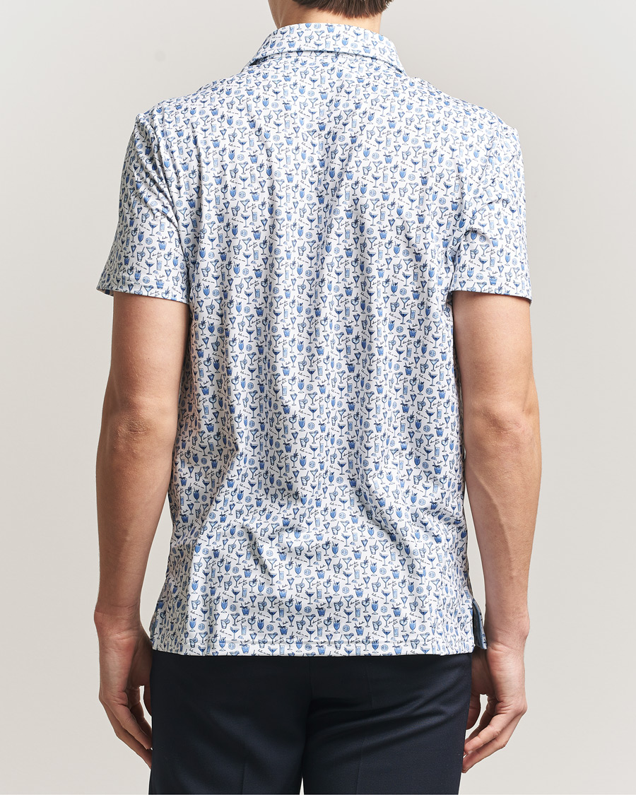 Herre | Polotrøjer | RLX Ralph Lauren | Airflow Polo Printed Ceramic White Chin
