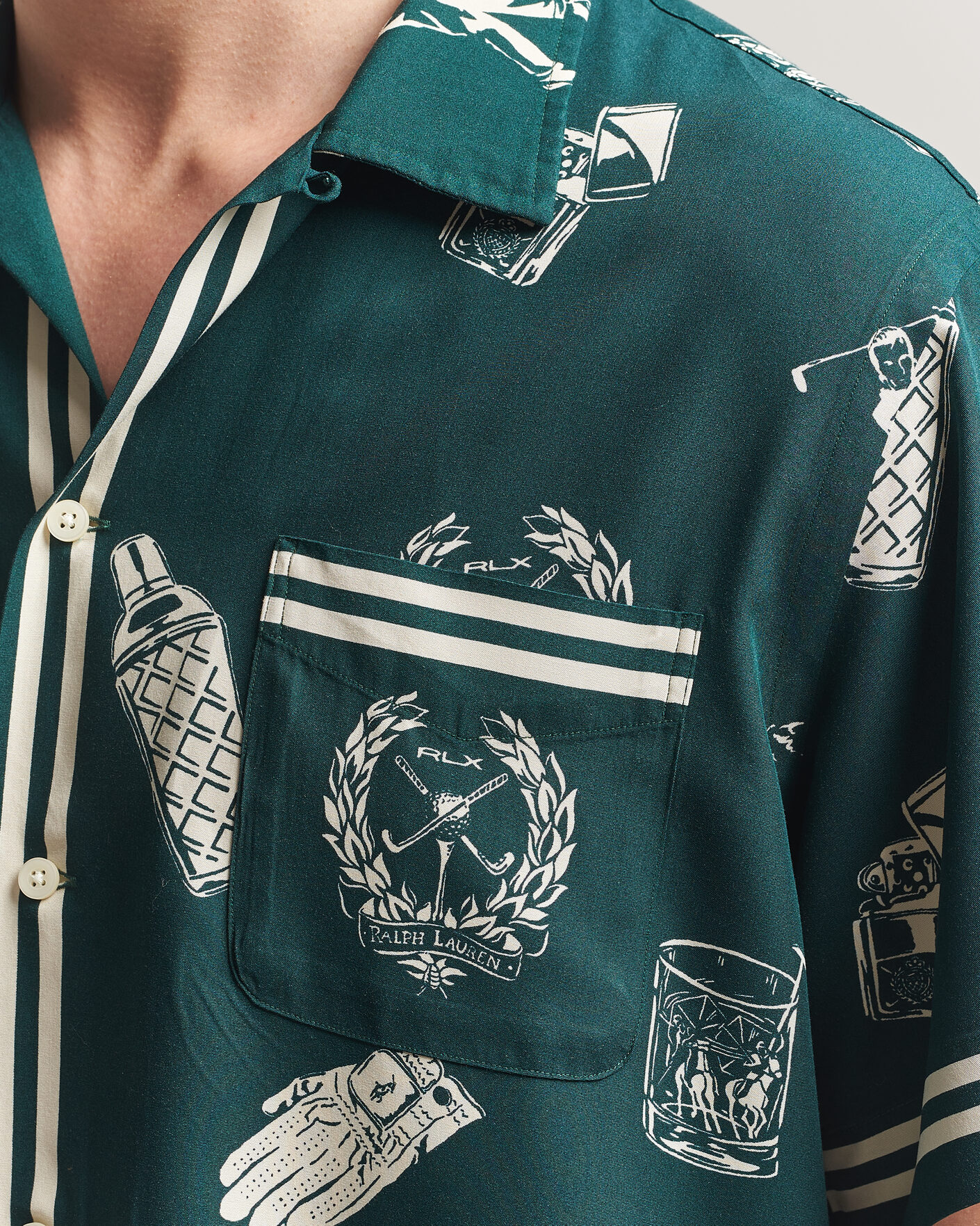 Herre | Golftøj | RLX Ralph Lauren | Short Sleeve Golf Shirt Par-Tee on the Greens