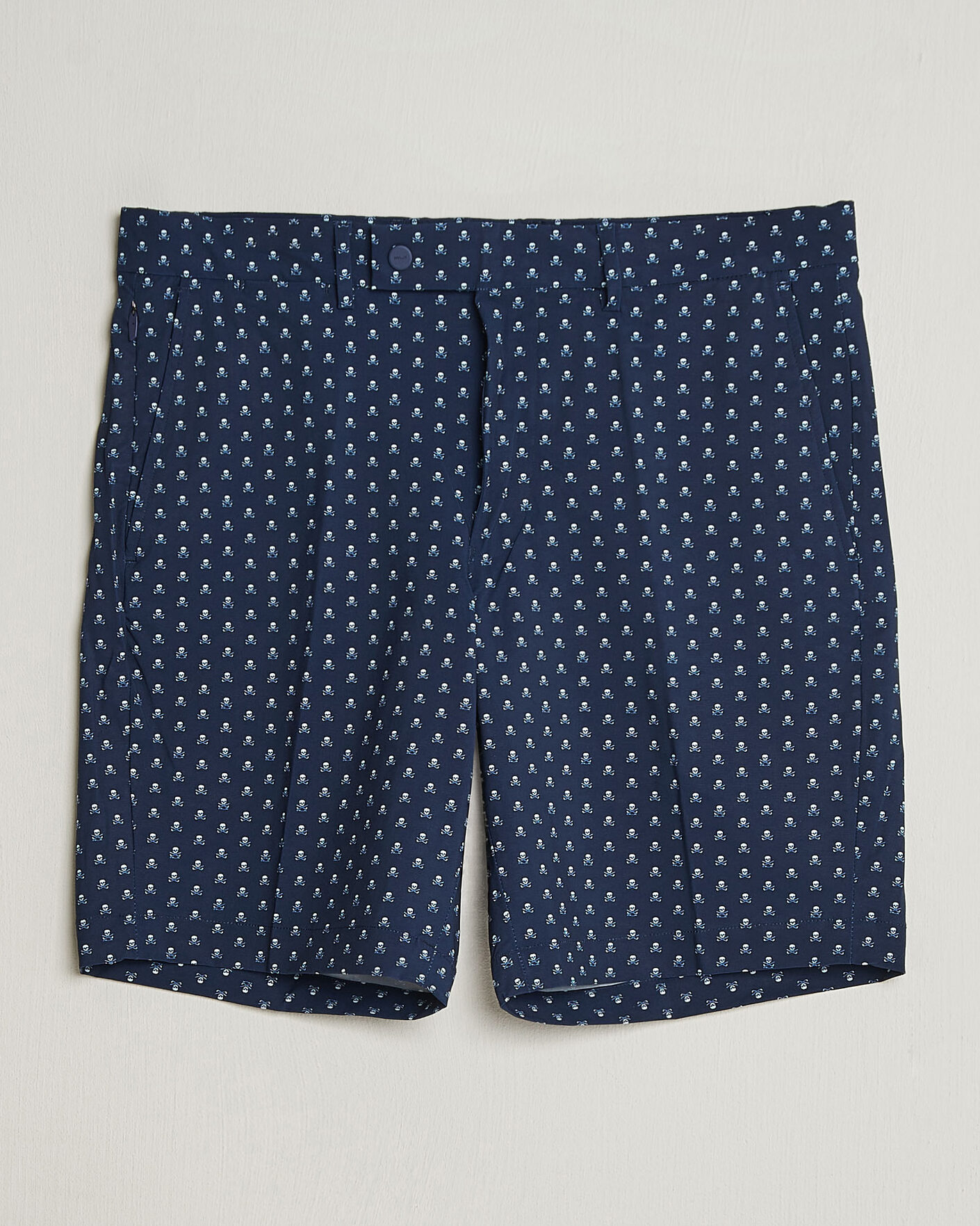 Herre | Shorts | RLX Ralph Lauren | Flat Front Printed Golf Shorts Skull and Cubs