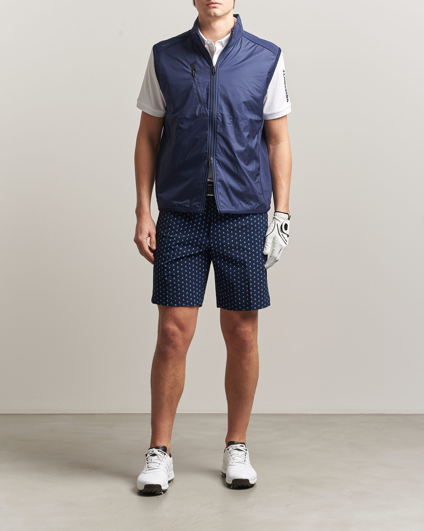 Herre | Shorts | RLX Ralph Lauren | Flat Front Printed Golf Shorts Skull and Cubs