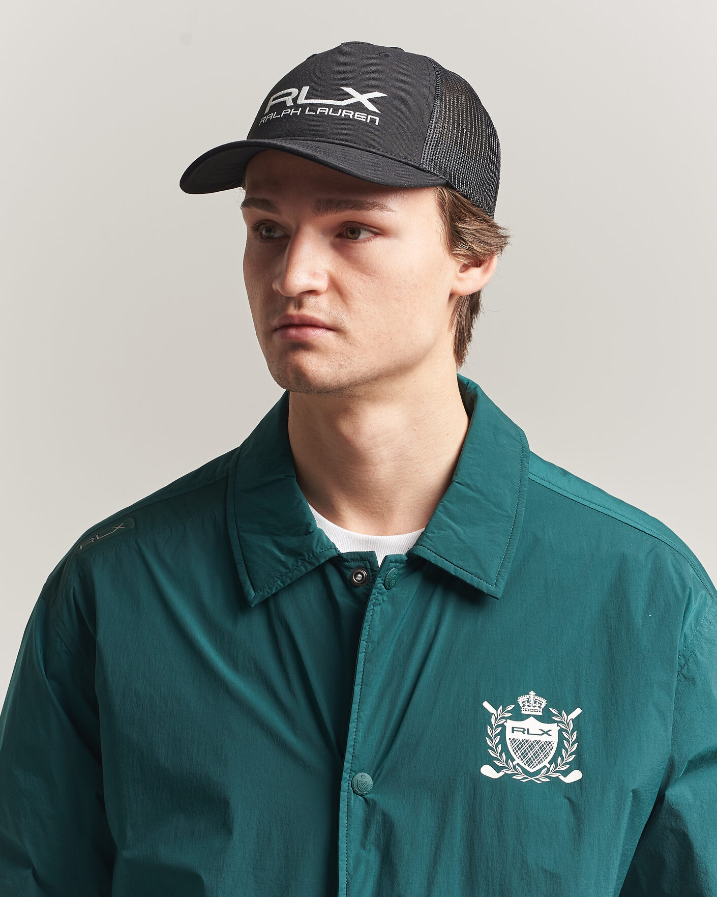 Herre | Hatte & kasketter | RLX Ralph Lauren | Trucker Golf Cap Black