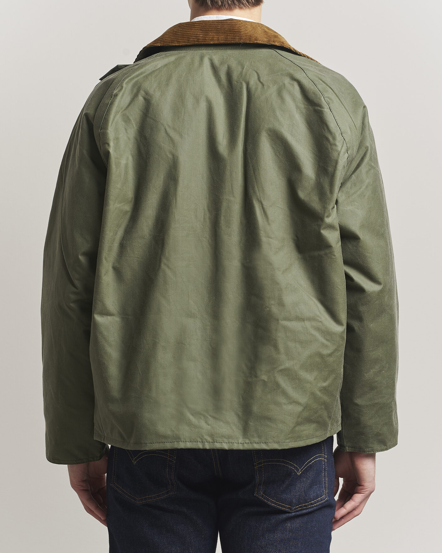 Herre | Jakker | Barbour Heritage | Oversize Transport Wax Jacket Light Moss