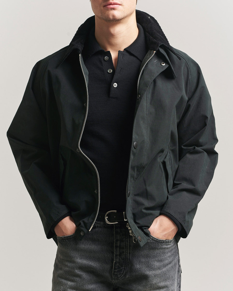 Herre | Jakker | Barbour Heritage | Oversize Transporter Casual Jacket Black