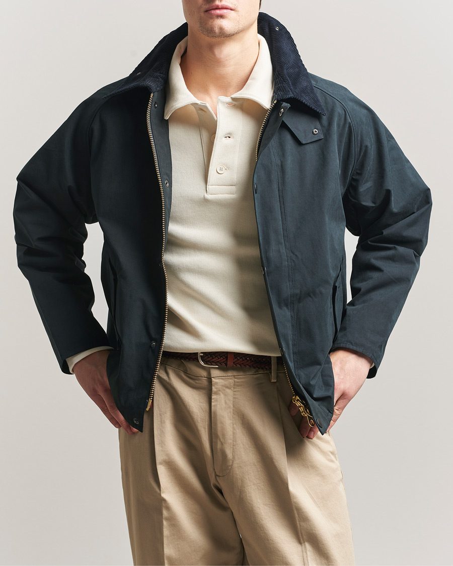 Herre | Jakker | Barbour Heritage | Oversize Transporter Casual Jacket Navy