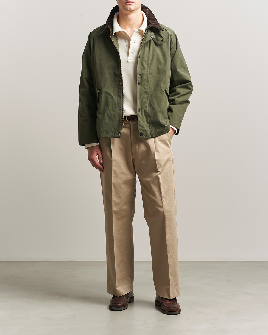 Herre | Jakker | Barbour Heritage | Oversize Transporter Casual Jacket Sage