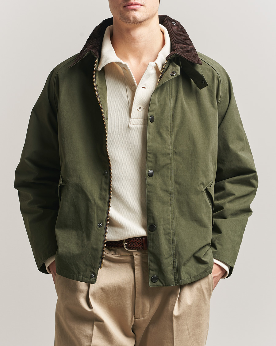 Herre | Jakker | Barbour Heritage | Oversize Transporter Casual Jacket Sage