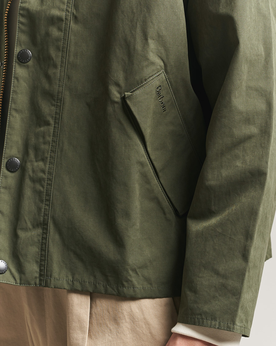 Herre | Jakker | Barbour Heritage | Oversize Transporter Casual Jacket Sage