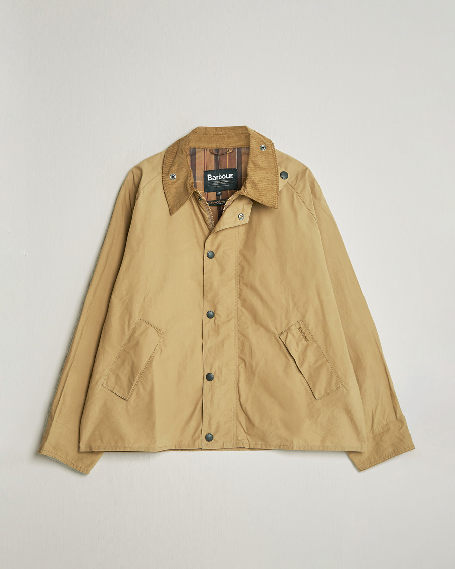 Herre | Jakker | Barbour Heritage | Oversize Transporter Casual Jacket Golden Khaki