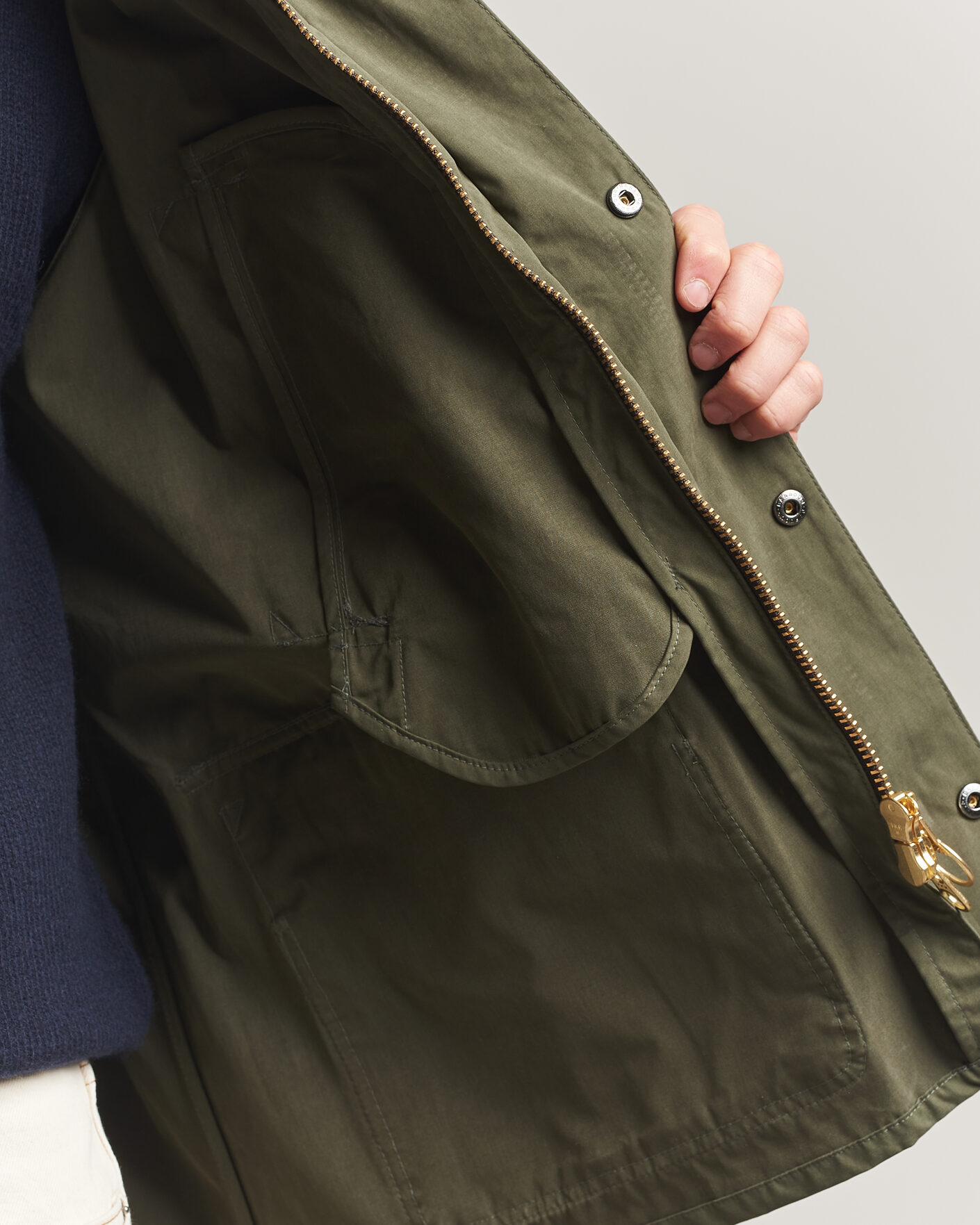 Herre | Jakker | Barbour Heritage | Oversized Peached Bedale Jacket Sage