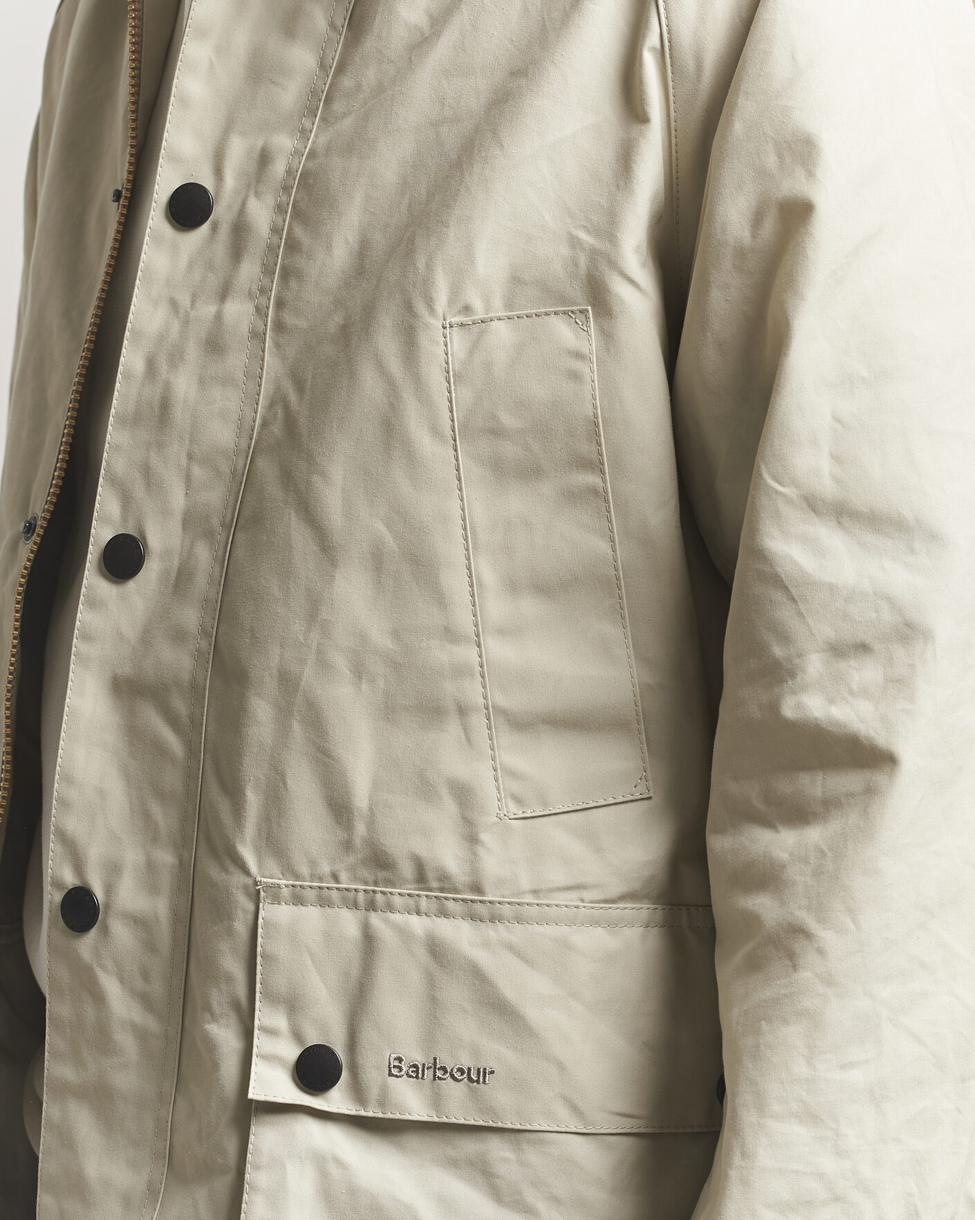 Herre | Jakker | Barbour Heritage | Oversized Bedale Cotton Jacket Clay