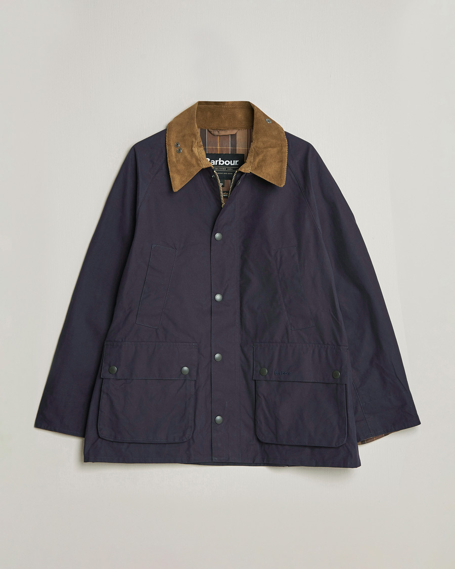 Herre | Jakker | Barbour Heritage | Oversized Bedale Cotton Jacket Dark Indigo