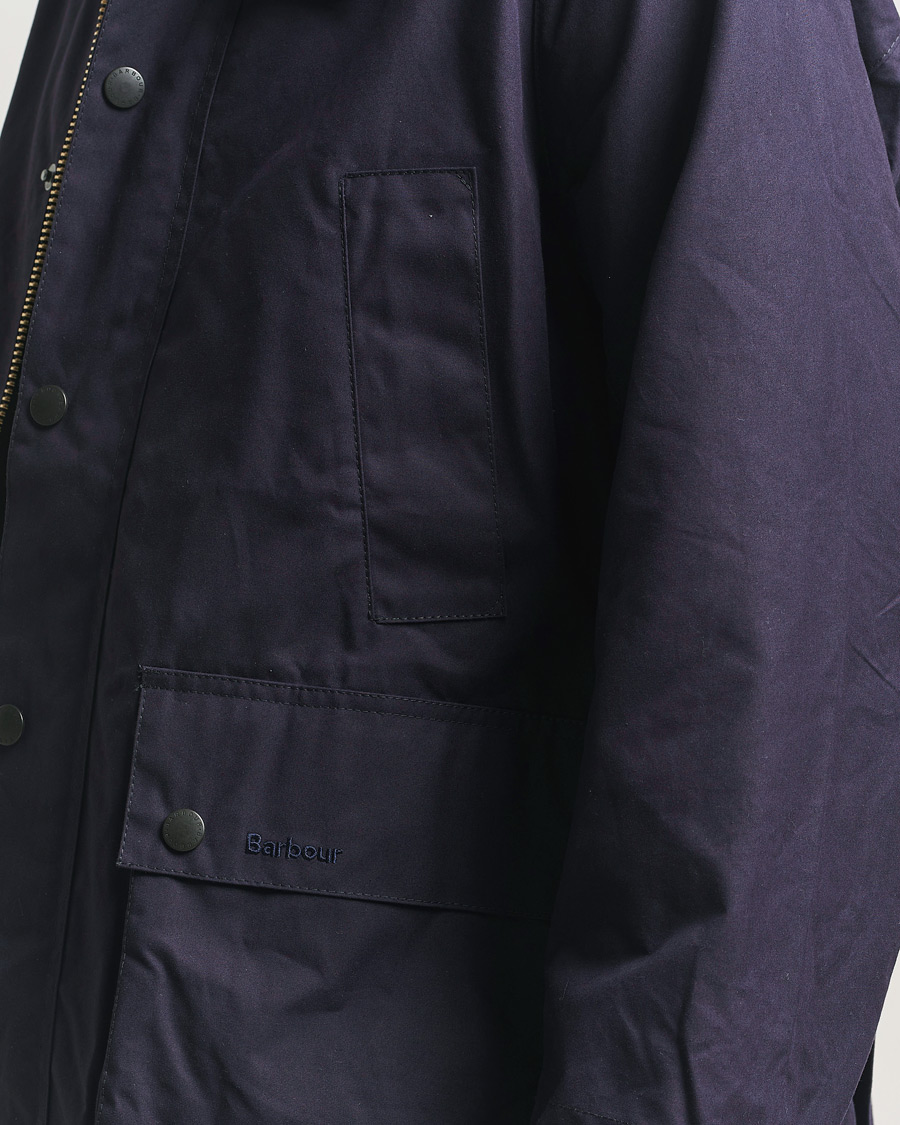 Herre | Jakker | Barbour Heritage | Oversized Bedale Cotton Jacket Dark Indigo