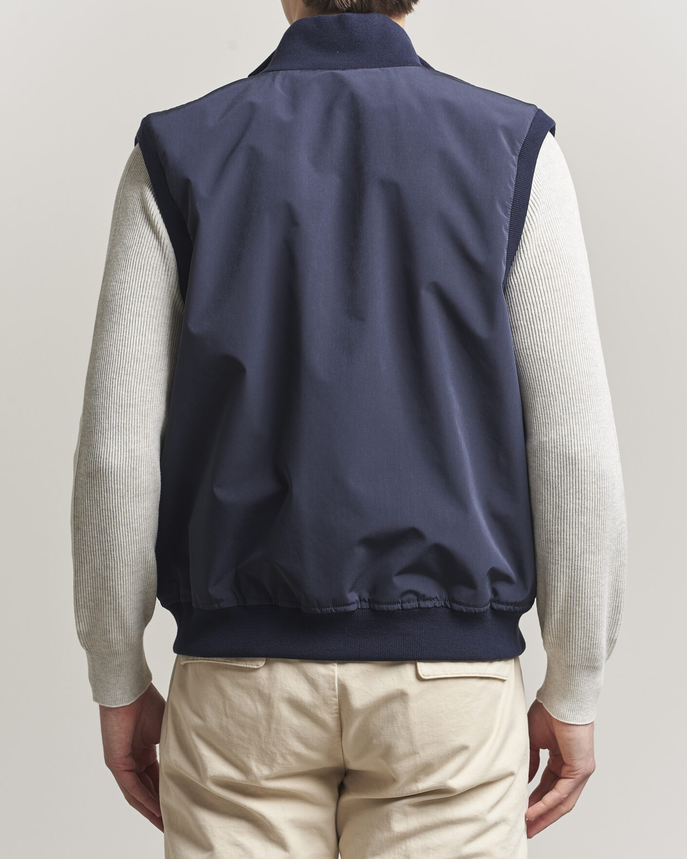 Herre | Veste | Brunello Cucinelli | Nylon Padded Gilet Navy