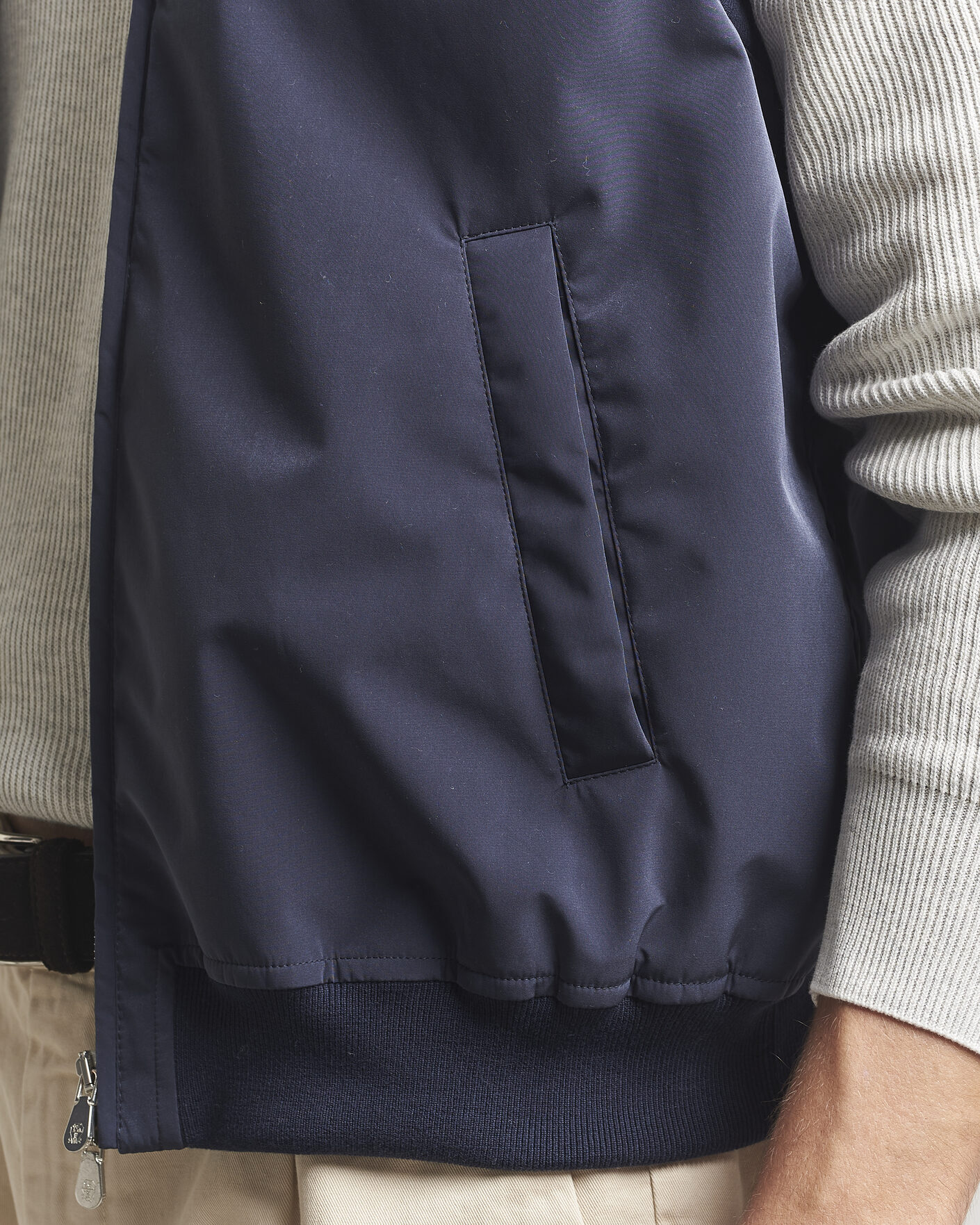 Herre | Veste | Brunello Cucinelli | Nylon Padded Gilet Navy