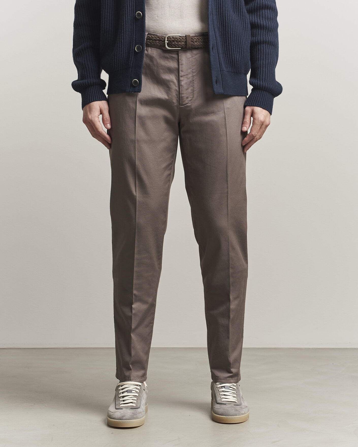 Herre | Bukser | Brunello Cucinelli | Slim Fit Chinos Brown