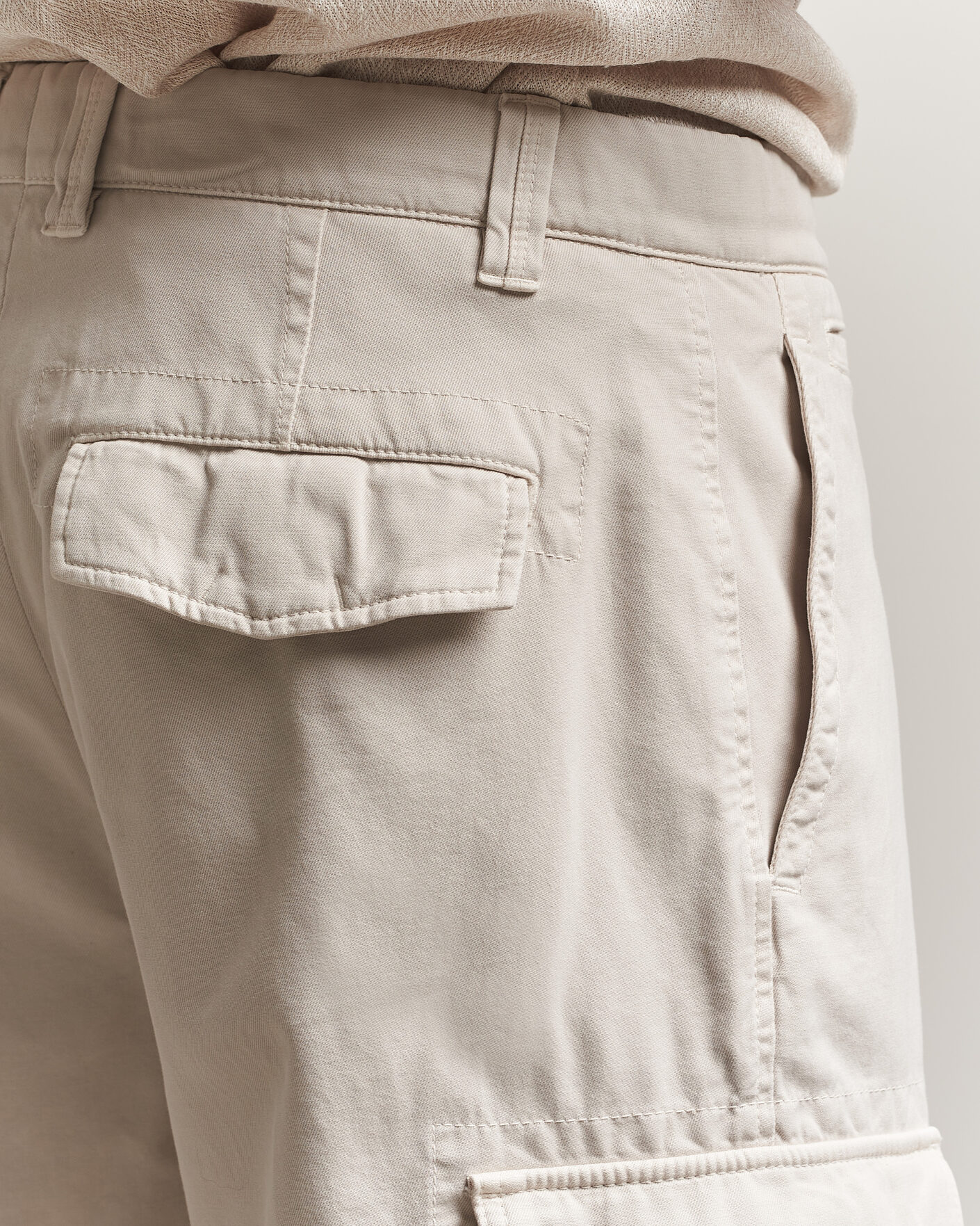 Herre | Shorts | Brunello Cucinelli | Cotton Cargo Shorts Light Beige