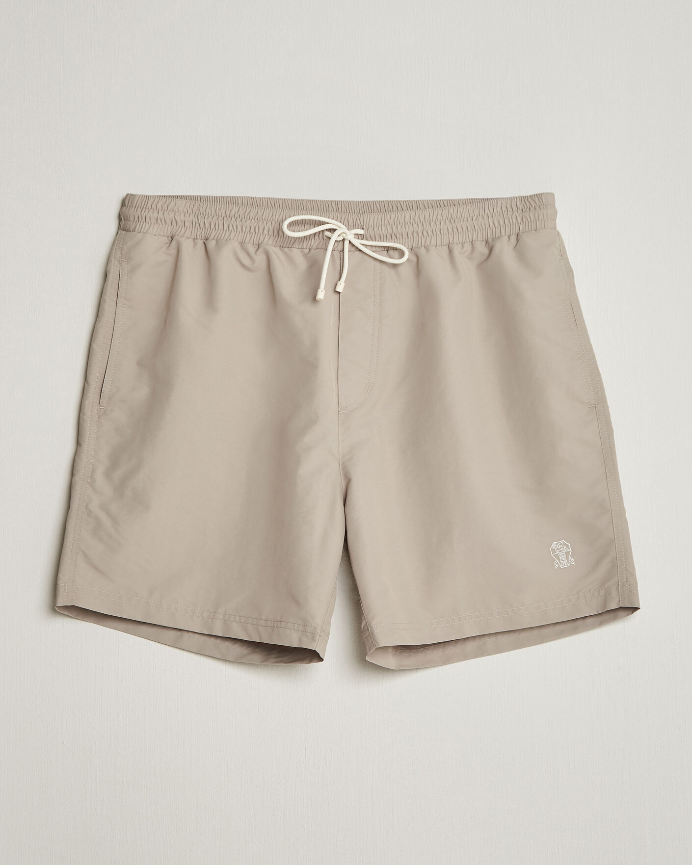 Herre | Badebukser | Brunello Cucinelli | Nylon Swim Trunks Beige
