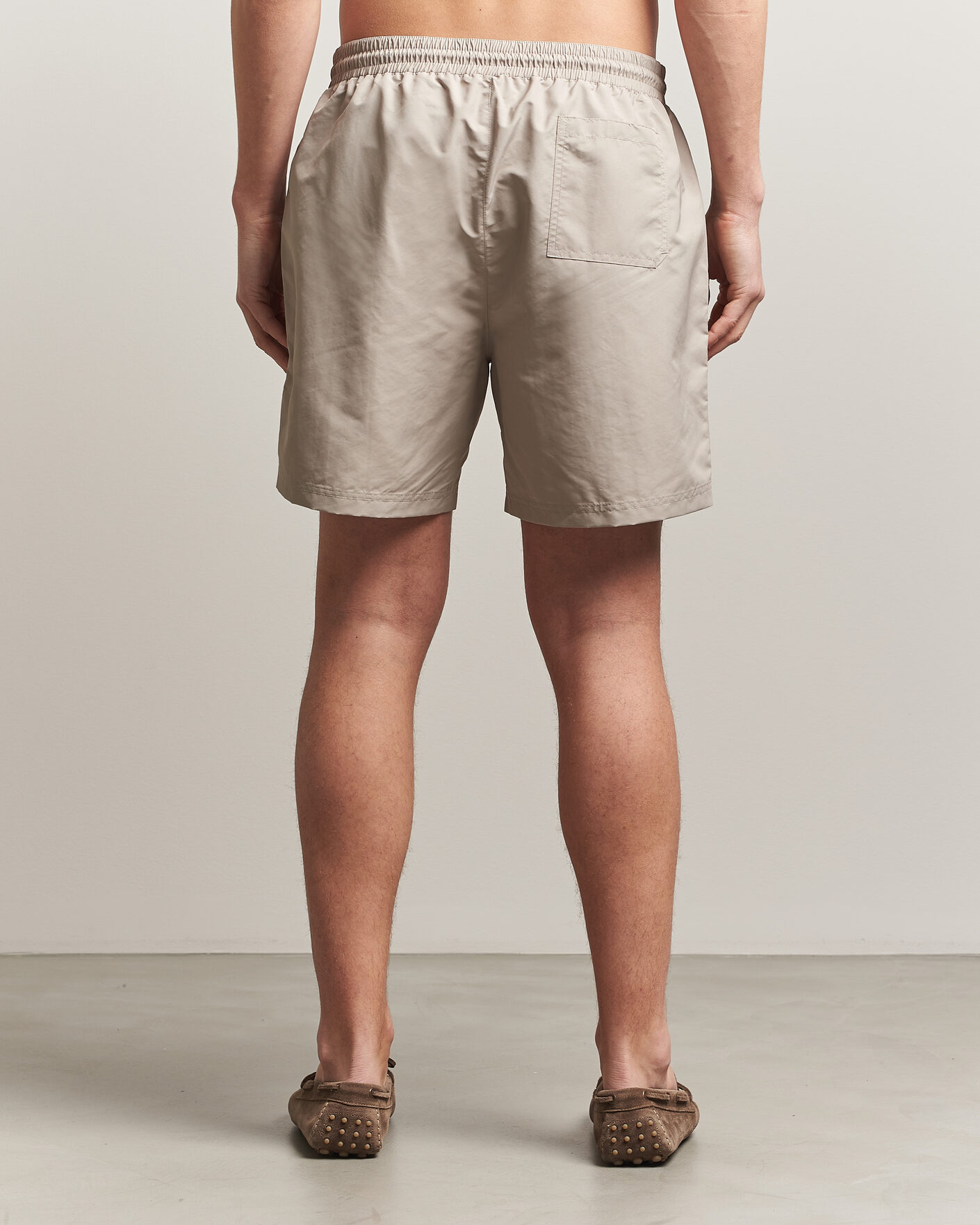 Herre | Badebukser | Brunello Cucinelli | Nylon Swim Trunks Beige