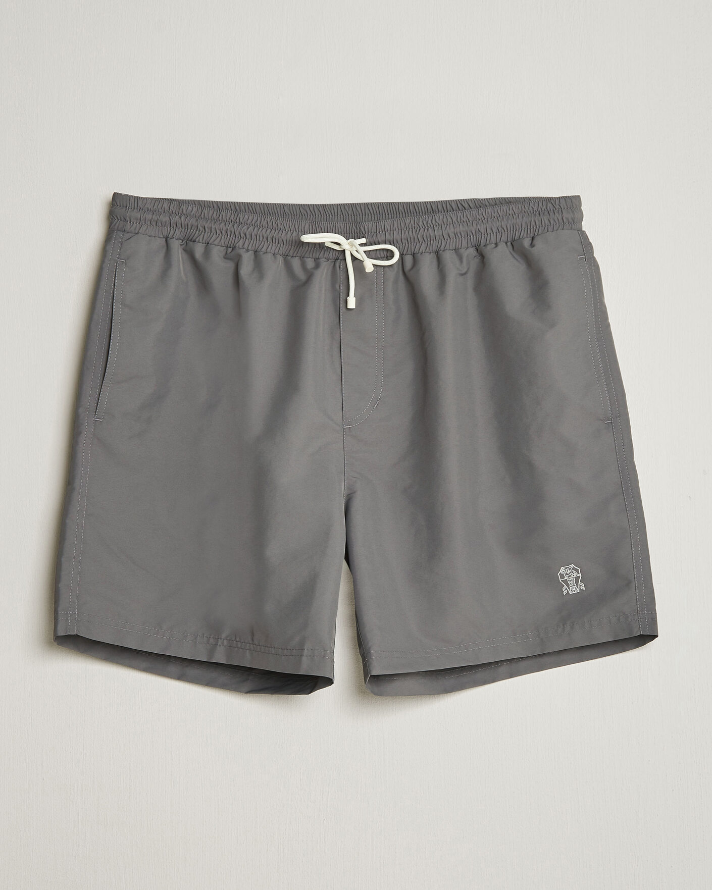 Herre | Badebukser | Brunello Cucinelli | Nylon Swim Trunks Grey