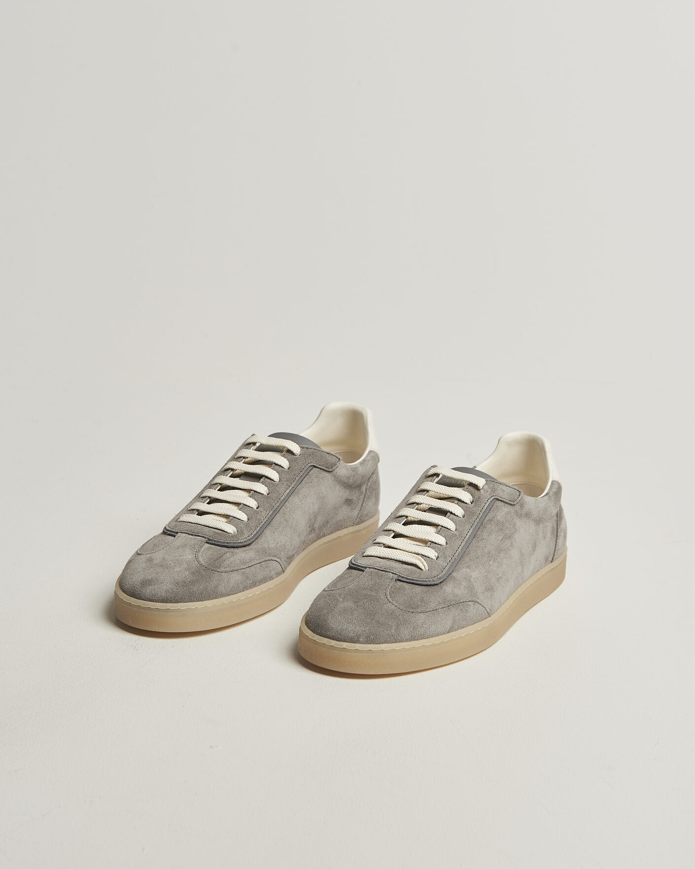 Herre | Sneakers | Brunello Cucinelli | Low Top Sneakers Grey Suede