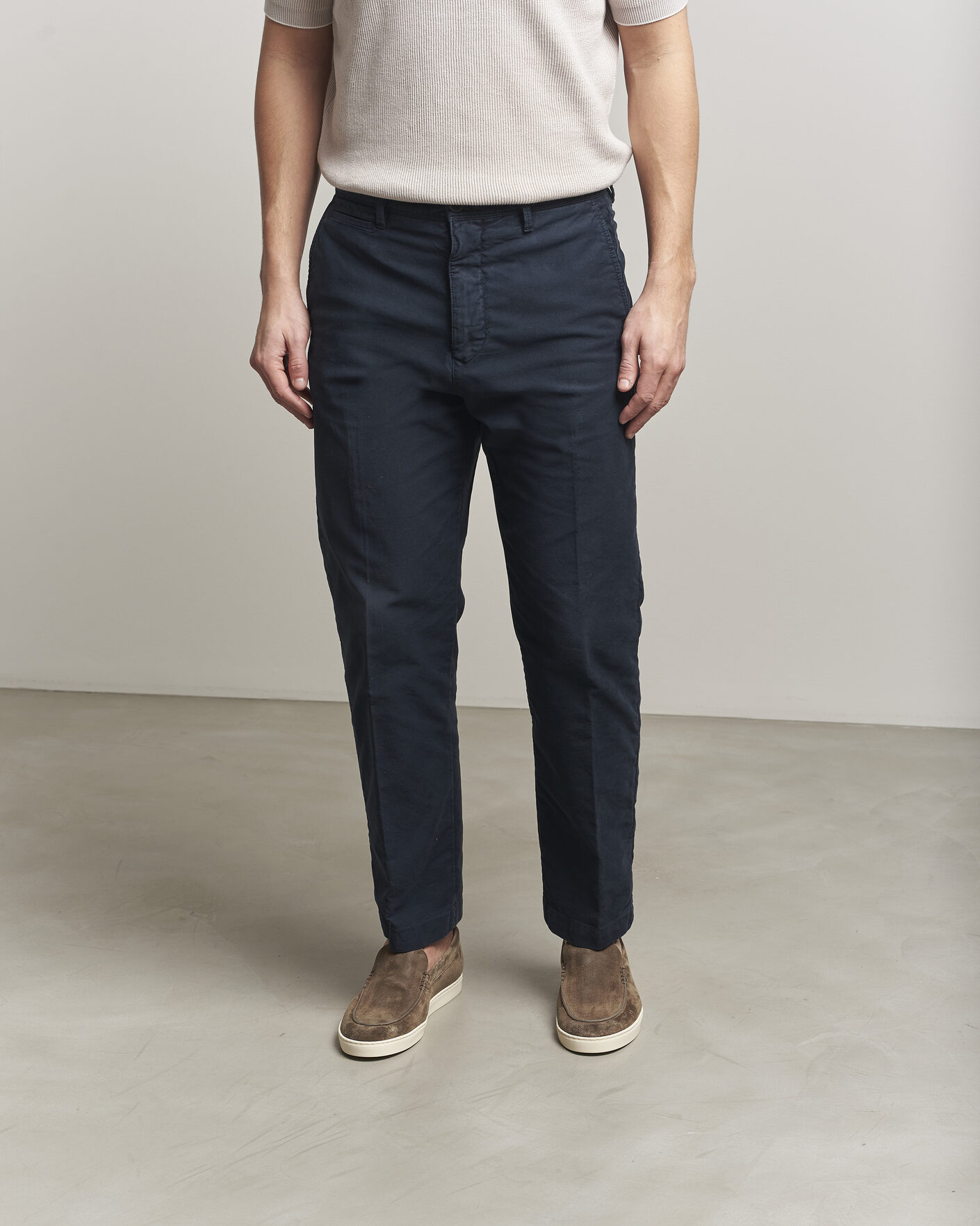 Herre | Loafers | Brunello Cucinelli | Moccasin Shoes Dark Brown Suede