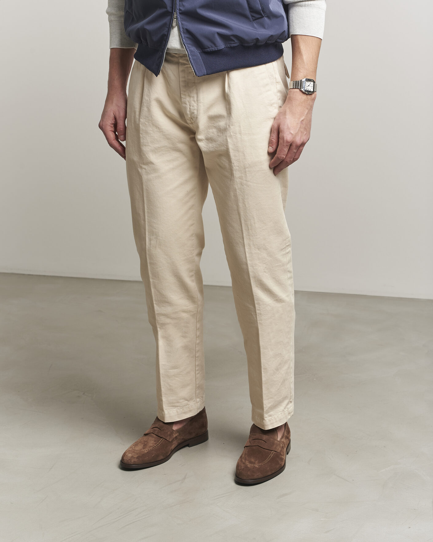 Herre | Loafers | Brunello Cucinelli | Penny Loafers Brown Suede