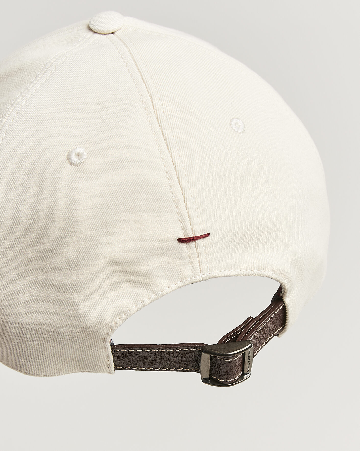 Herre | Hatte & kasketter | Brunello Cucinelli | Twill Cotton Baseball Cap Off White