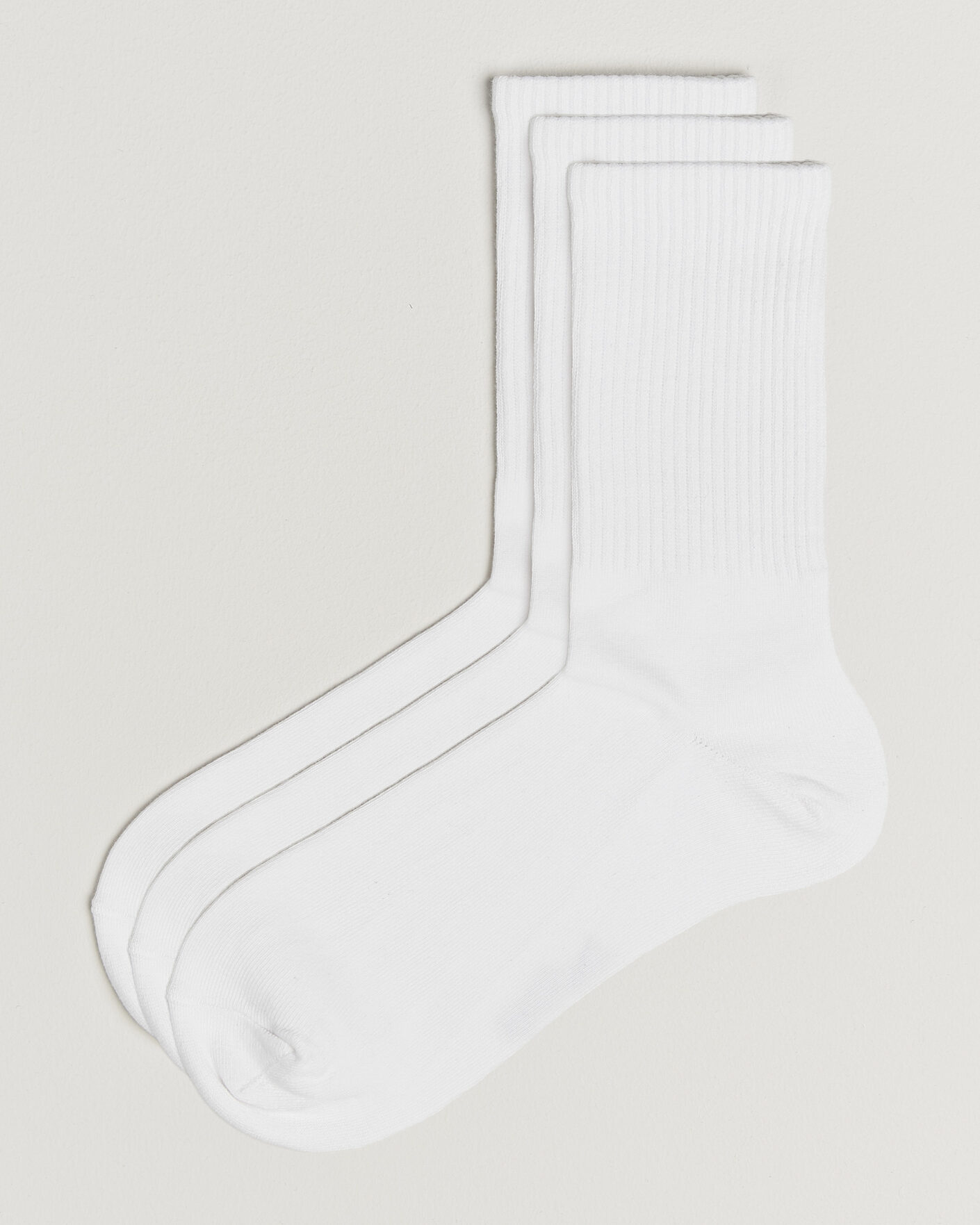 Herre | Undertøj | Bread & Boxers | 3-Pack Sport Sock White