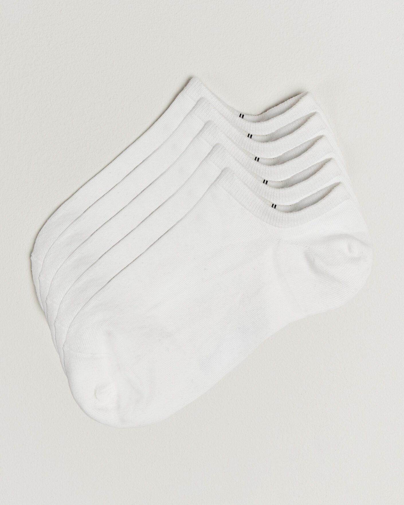 Herre | Undertøj | Bread & Boxers | 5-Pack Ankle Sock White