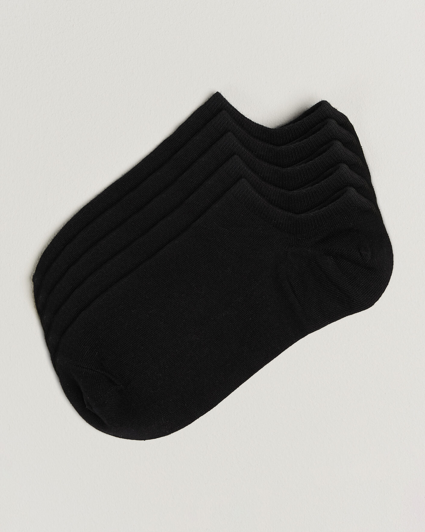 Herre | Undertøj | Bread & Boxers | 5-Pack Ankle Sock Black