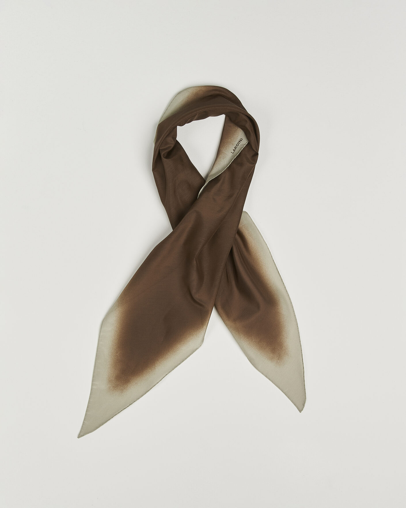 Herre | Tørklæde | Lardini | Cotton/Silk Scarf Brown