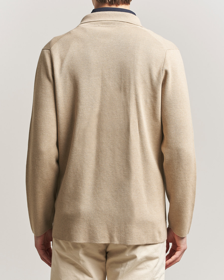 Herre | Blazere & jakker | Lardini | Knitted Cotton Blazer Beige