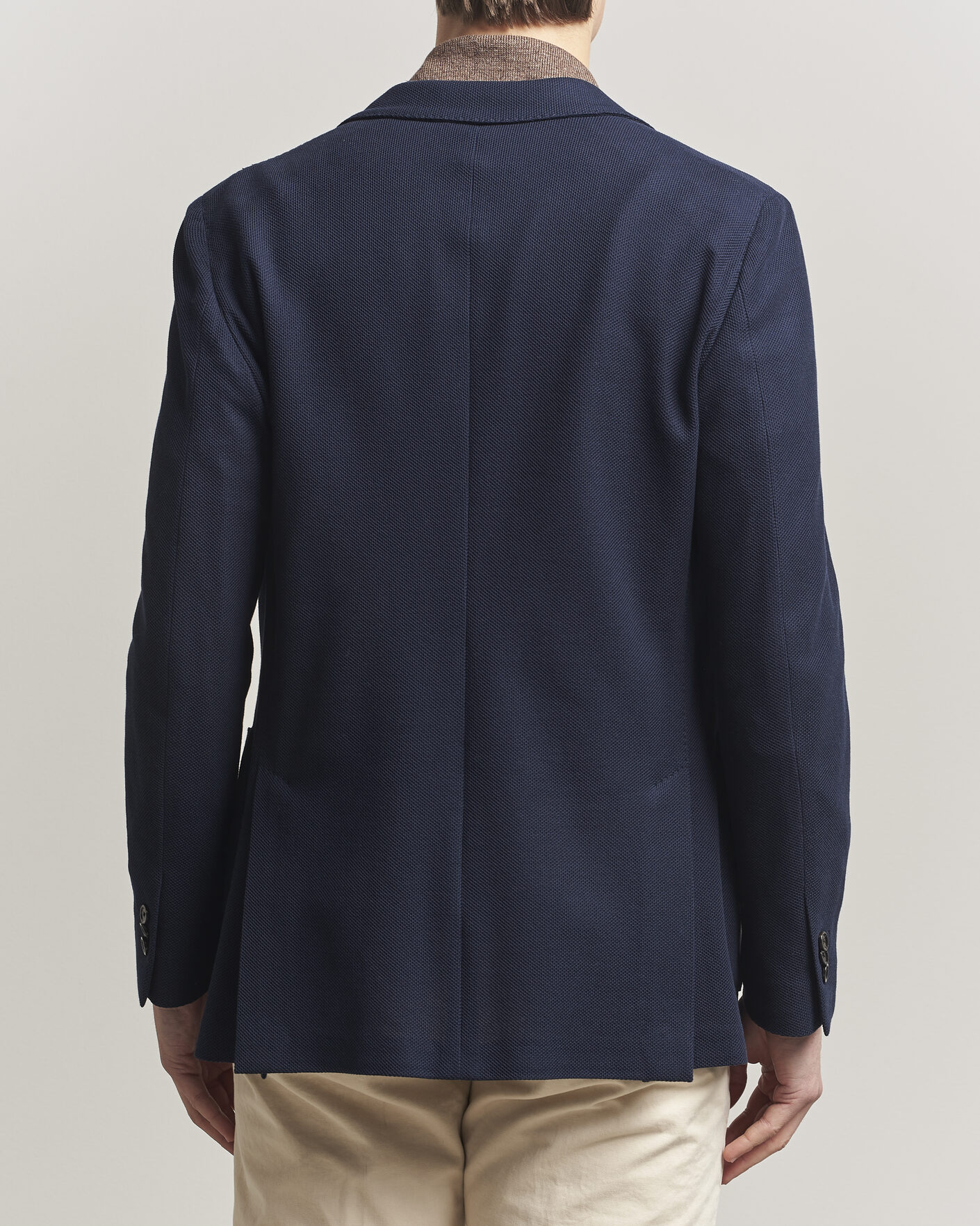 Herre | Blazere & jakker | Lardini | Loro Piana Jersey Piquet Cotton Blazer Navy