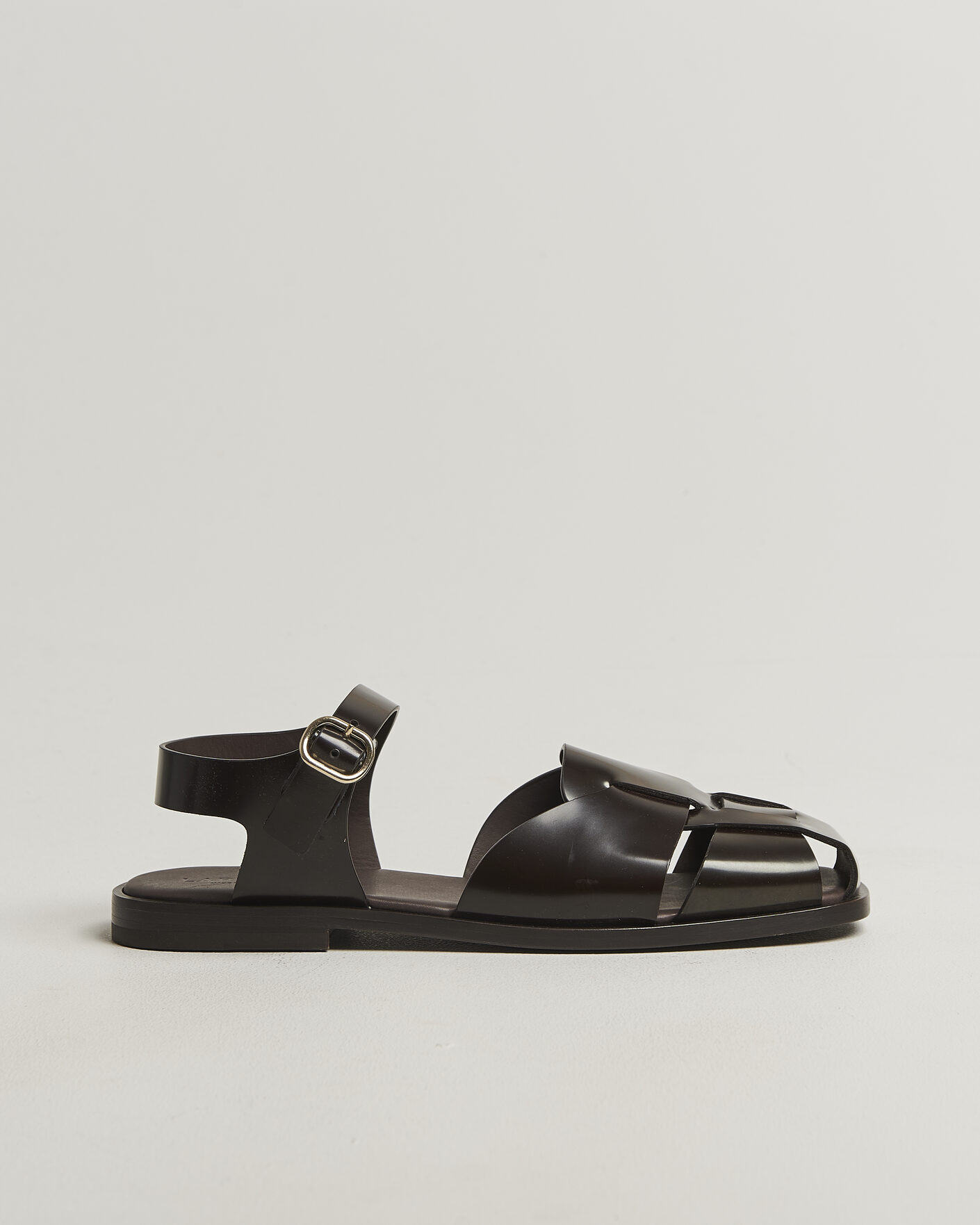 Herre | Sandaler & Hjemmesko | Lardini | Marcel Leather Sandal Dark Brown